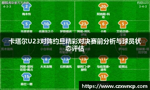 卡塔尔U23对阵约旦精彩对决赛前分析与球员状态评估